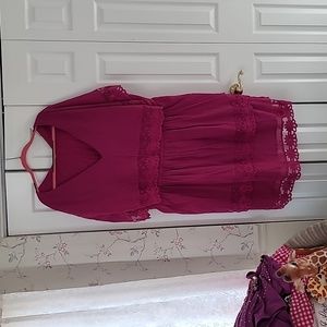 Fushia dress